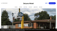 Desktop Screenshot of delanomotel.com